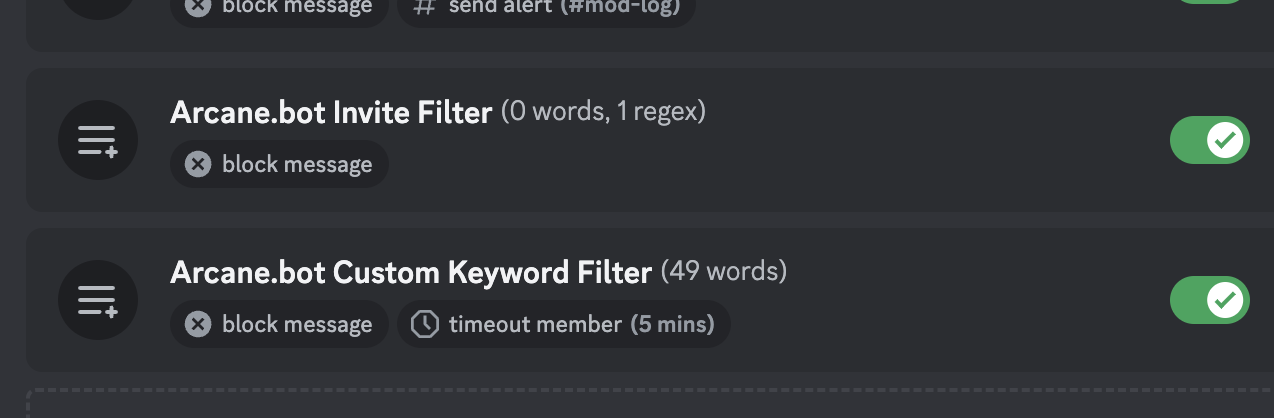 Auto moderation